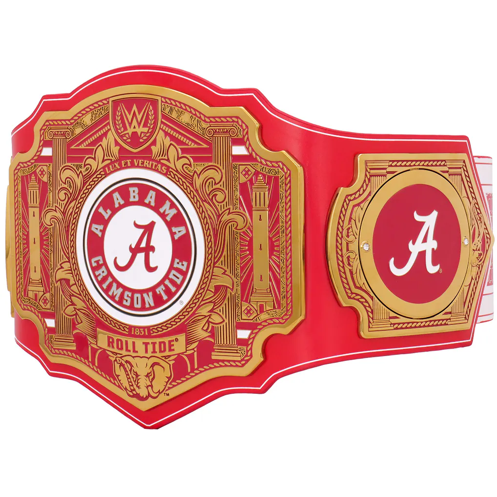 Alabama Crimson Tide WWE Legacy Title Belt - Image 2