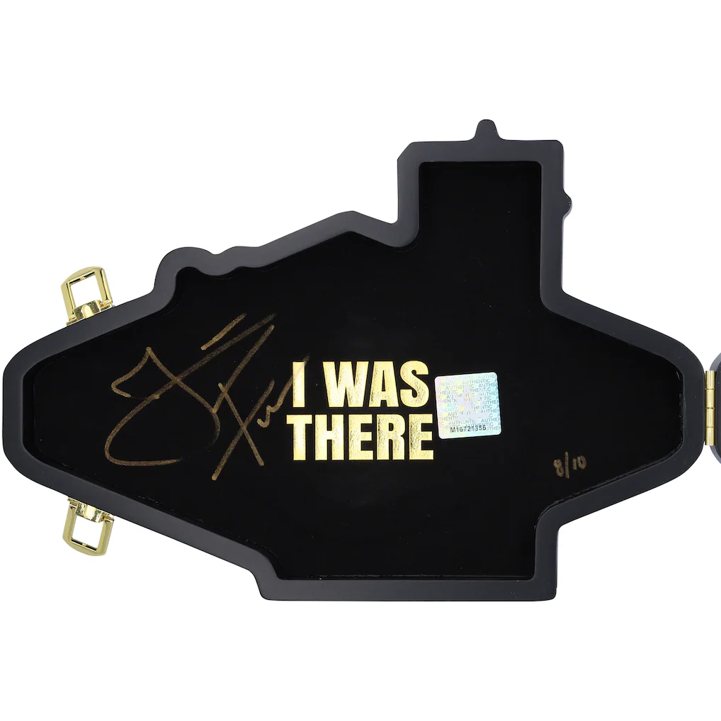 Jacob Fatu WWE Autographed WrestleMania 41 Welcome Sign Mini Title - Limited Edition of 10 - Image 2