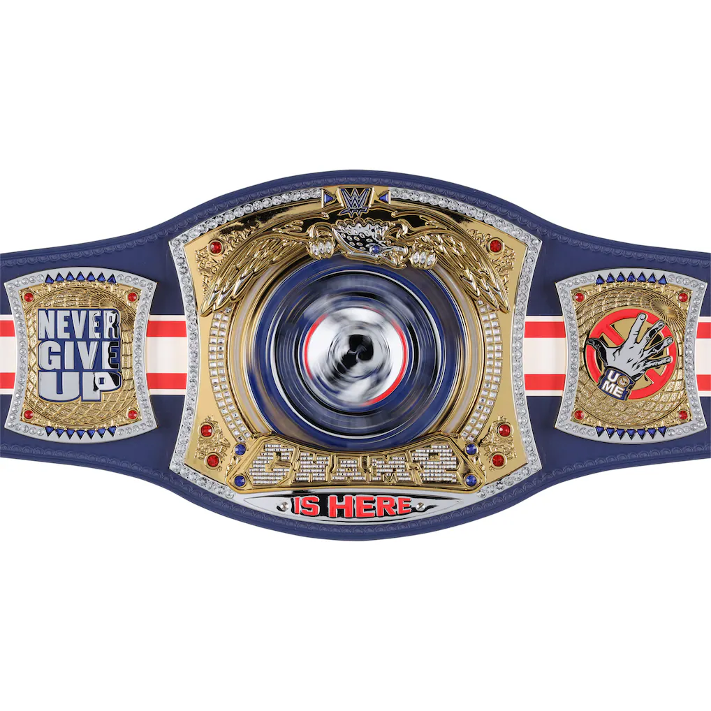 John Cena WWE Autographed Farewell Tour 2025 Chicago Replica Title Belt - Limited Edition of 25 - Image 4