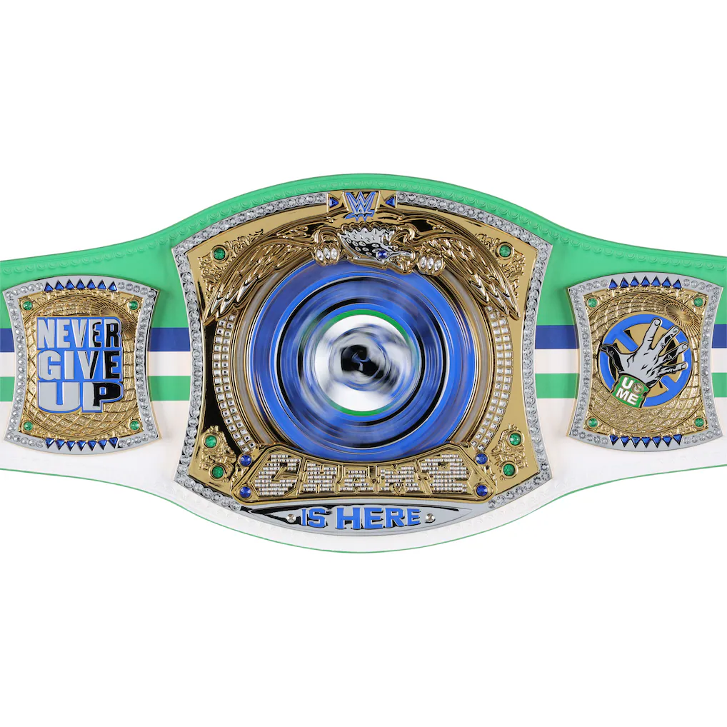 John Cena WWE Autographed Farewell Tour 2025 Dallas Replica Title Belt - Limited Edition of 25 - Image 4
