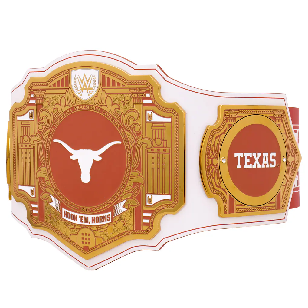 Texas Longhorns WWE Legacy Title Belt - Image 3