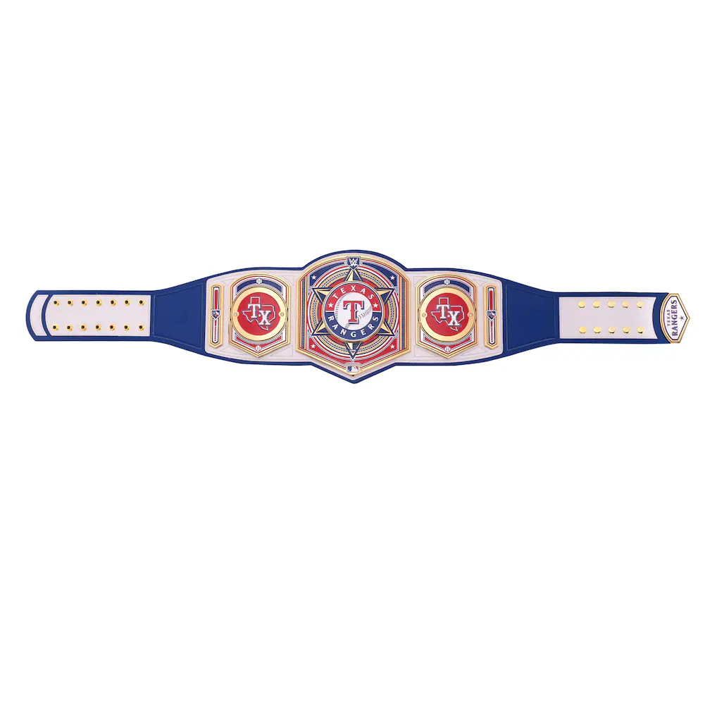 Texas Rangers WWE Legacy Title Belt - Image 4