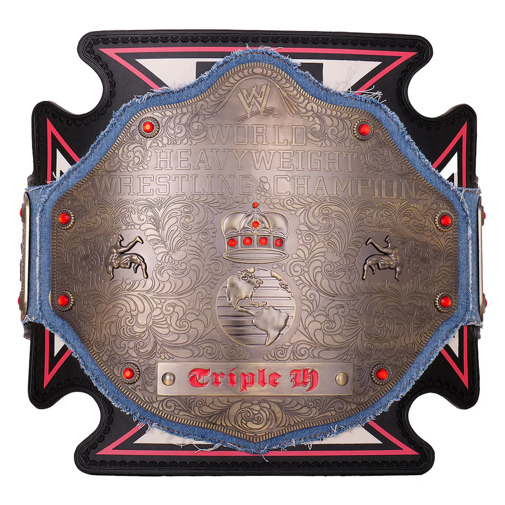 Triple H 30 Years Evolution World Heavyweight Championship Title Belt - Image 3