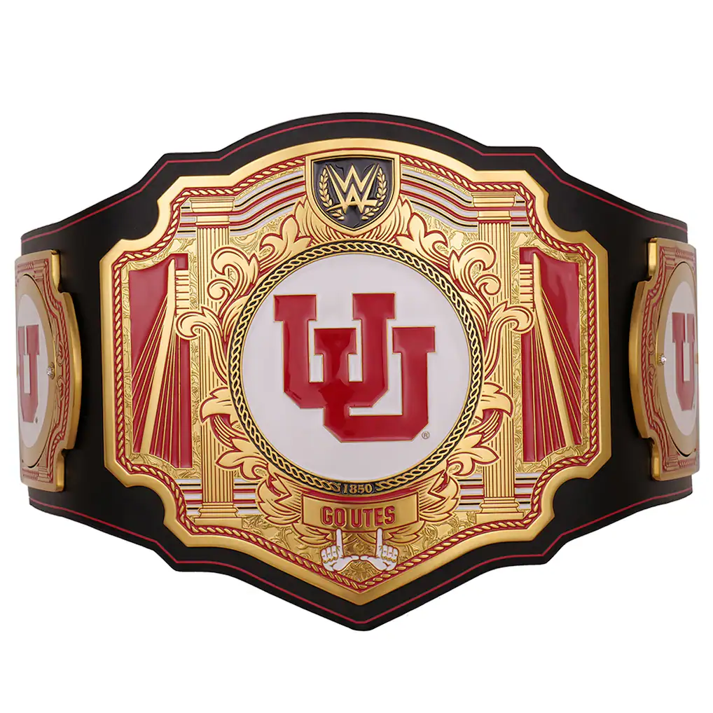Utah Utes WWE Legacy Title Belt